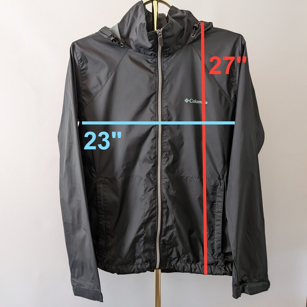 Columbia Switchback IV Omni-Shield Women XL Black Water Resistant Packable Coat - Picture 2 of 16